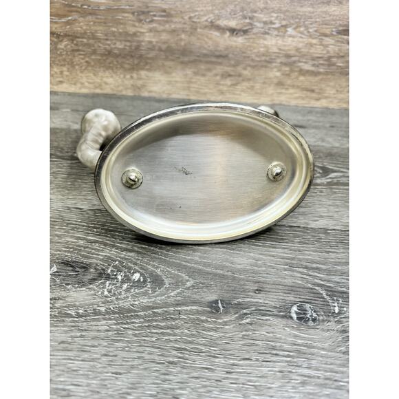 Antique WMF Ikora Germany Silverplate Tulip Art Deco Candelabra Candle Holder - Picture 7 of 13